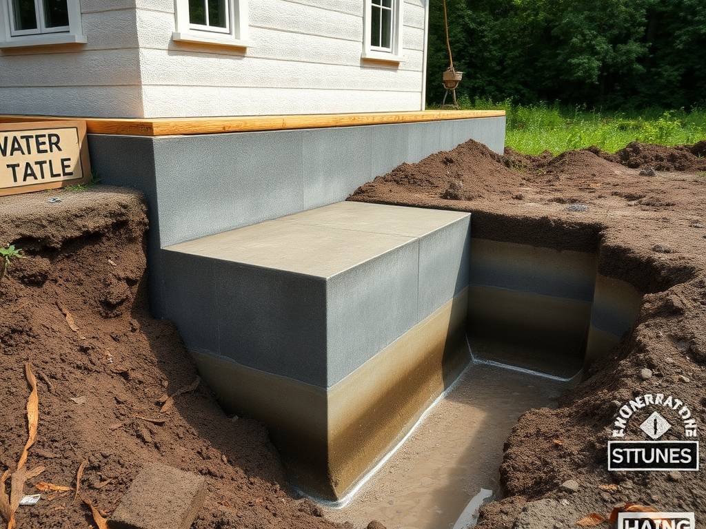 Fundamenty domu przy wysokim poziomie wód gruntowych: jak zabezpieczyć i uniknąć błędów projektowych