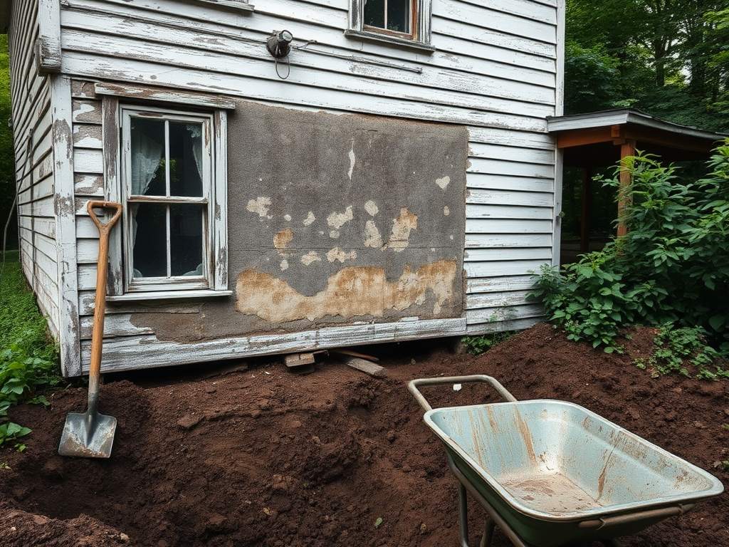 Odkopanie fundamentów starego domu: kiedy warto i jak uniknąć typowych zagrożeń podczas izolacji i naprawy