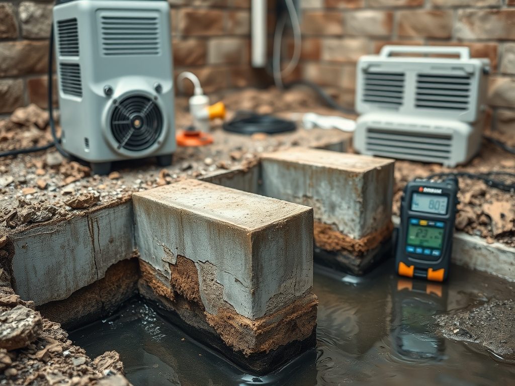 Jak skutecznie osuszyć zawilgocone fundamenty: diagnoza, metody i najczęstsze błędy do uniknięcia