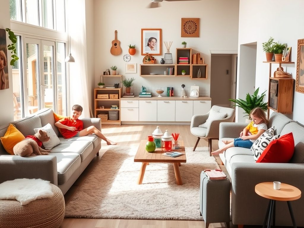 Planowanie wnętrza dla rodziny: jak stworzyć funkcjonalną i bezpieczną przestrzeń na lata